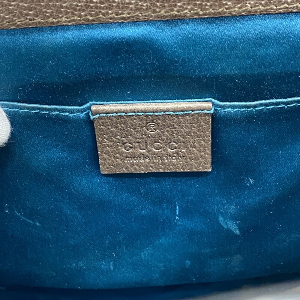 GUCCI Authentic Brown Shoulder Bag - Picture 5 of 11